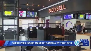 Sneak peek inside Manlius Cantina by Taco Bell