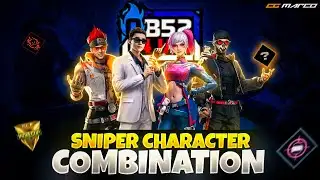 SNIPER CHARACTER COMBINATION AFTER OB52 UPDATE 😱🔥