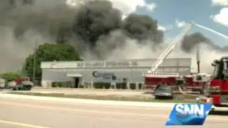 SNN:Massive Tire Fire In Bradetnon