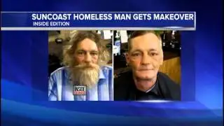 SNN:  Suncoast Homeless Man Gets Makeover