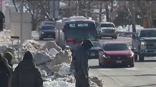Snow and ice block access to some bus stops in DC area | NBC4 Washington