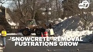 Snow and ice linger across DC as cleanup stretches into second week