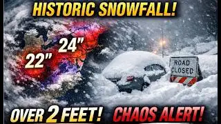 “Snow & Bomb Cyclone Hits Now! 2026 Nor’easter Snow Totals Explode”
