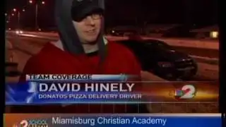 Snow causes trouble for pizza delivery drivers