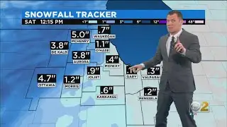 Snow Changing To Rain, But Sticking Around