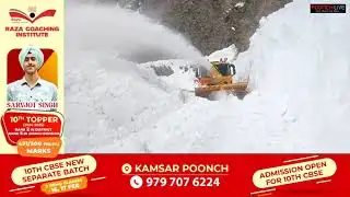 Snow Clearance Work Underway On Mughal Road