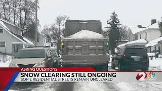 Snow clearing still ongoing