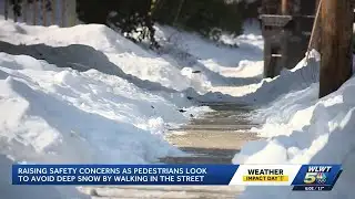Snow-covered sidewalks create confusion over responsibility in Cincinnati
