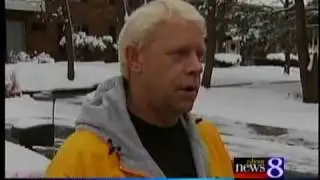 Snow equals money for local man