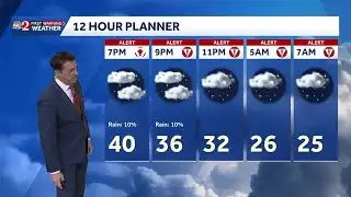 Snow flurries spotted as 