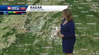 Snow flurries spotted in Vicksburg