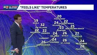 Snow flurries, strong winds, and wind chills in Central Florida | Live updates