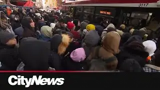 Snow forces shutdown of sections of Toronto subway