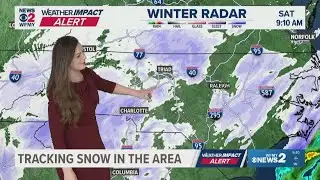 Snow in the Triad | Team Coverage (9 AM, Jan. 31, 2026)