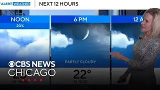 Snow leaves, cold remains in Chicago