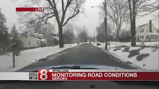Snow makes tricky morning commute Wednesday