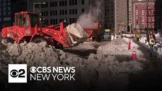 Snow-melting operations underway across NYC