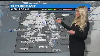 Snow Moves Out, Warmer Temperatures Return
