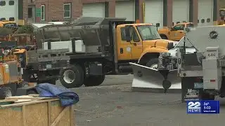 Snow Prep: West Springfield DPW gears up for weekend storms