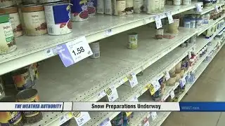 Snow Preparations Underway