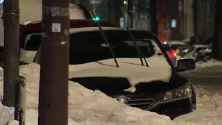 Snow removal continues as services come back online