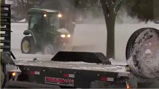 Snow removal continuing through the week
