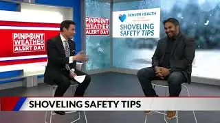 Snow Shoveling Safety Tips (News Interview)