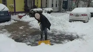 Snow shoveling safety tips