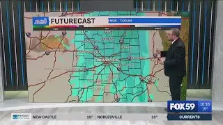 Snow showers return to central Indiana