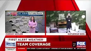 Snow starts accumulating in Upstate