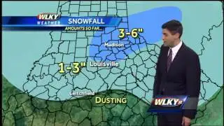 Snow Tapers Off As Cold Builds In