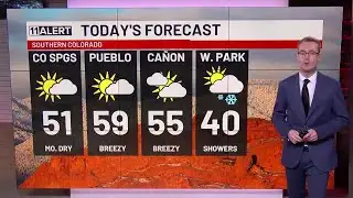 Snow tapers off, high fire danger for some Wednesday