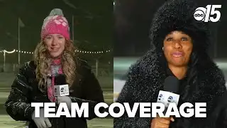 Snow team coverage in the Grand Strand, Pee Dee