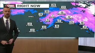 Snow to spread back across Alaska into next week