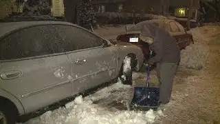 Snow too much for some plows to handle