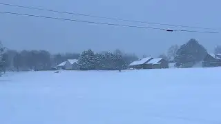 Snowed in East Tennessee Smoky Mountains ￼