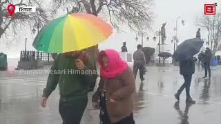 Snowfall begins in Shimla, see latest pictures