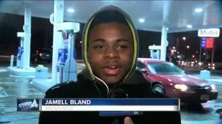 Snowfall makes travel tricky Wednesday night