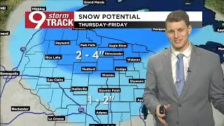 Snowfall returns tomorrow
