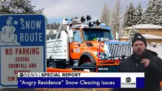 Snowplow Operator’s Rude Awakening (News Report)