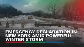 Snowstorm blasts Upstate NY as emergency declared | ABS-CBN News