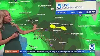 SoCal braces for another round of rain