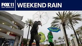 SoCal braces for weekend storm