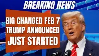 Social Security Changes Feb 7 & Dollar Falling: What Trump Just Announced That Could Hit Your Wallet