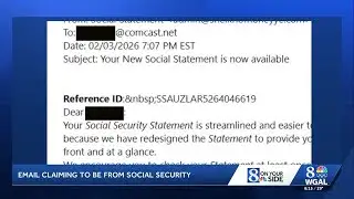 Social Security email scam targets viewers