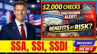 Social Security Payments THIS WEEK 🚨 $2,000 Checks, Shutdown Update & What Happens Next  #usa #ssa