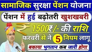 Social Security Pension Scheme 2026 | When will Rajasthan