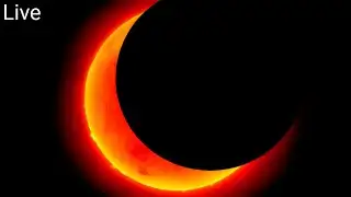 Solar Eclipse Live - Partial Solar Eclipse Live 2025
