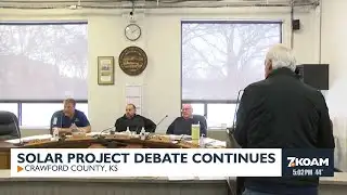 Solar project debate continues