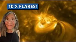 Solar Storm Alert: AR4366 Unleashes 10 X-Flares